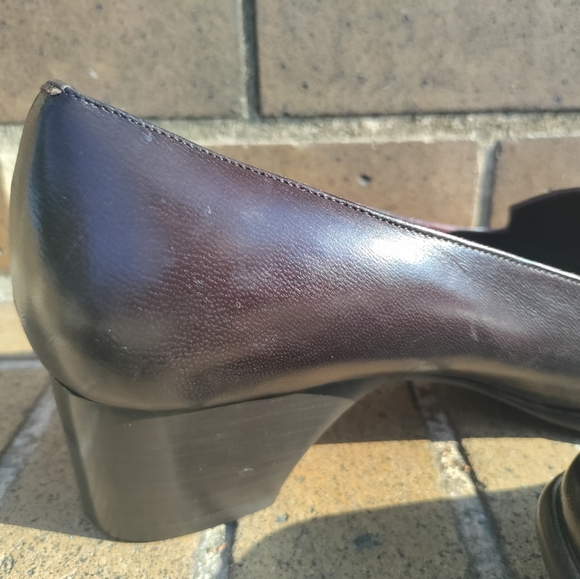 Cole Haan | Brown Slip On Leather Loafers Womens Size 9.5 - Picture 13 of 16